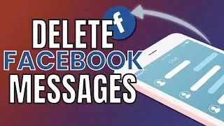 How To Delete Messages On Facebook Messenger | Delete Facebook Messeges | TechNeo