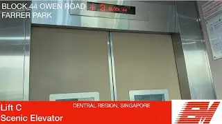 HDB Block 44 Owen (Farrer Park) || EM Scenic Elevator (Lift C)