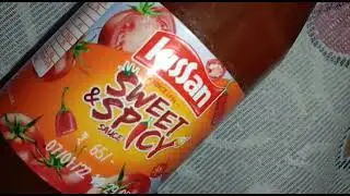 Review :- KISSAN Sweet & Spicy Sauce || Gazabka Tasty Ketchup ||
