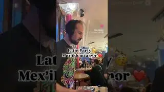🥳 Latin Party Mex&rsquo;ikk 🇲🇽 #latinparty #djmixing #restaurantparis #djhumaano