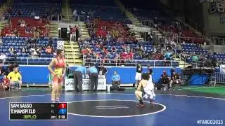 132 Champ. Round 3 - Trevor Mansfield (Florida) vs. Sam Sasso (Pennsylvania)