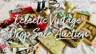 Vintage DROP SALE Auction - 17 VINTAGE item FOR SALE- Auction Ends June 28th @8pm CST