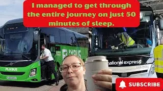 My Overnight Coach trip from London to Inverness