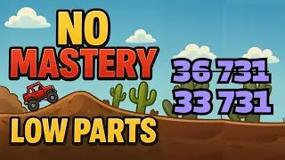 No Mastery and Low Parts  - 33731 Points in Automotive Animosity Team Event - Hill Climb Racing 2