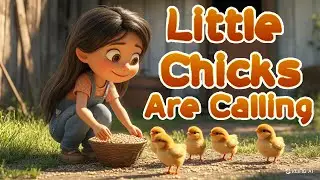 Little Chicks Are Calling | Fun Nursery Rhyme for Kids | Melo Bello