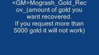 New Gold Exploit World of Warcraft