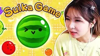FIRST TIME PLAYING SUIKA GAME