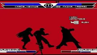 KOF MUGEN Chris Neixus VS New Orochi Akihah Yagami
