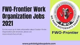 FWO Jobs Online Apply 2021| Fwo Pakistan Army Jobs 2021Punajb Jobs 2021| FWO Application Form