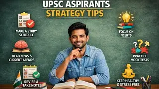 UPSC Strategy Tips That Actually Work🔥💯 | Smart Plan for 2026 Aspirants📝@aishu.gornal 