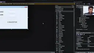 explain the process of developing form application with C++  to convert USD to LKR