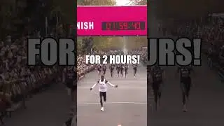 Сможете ли вы угнаться за КИПЧОГЕ? Мировой рекорд в марафонском темпе!!!