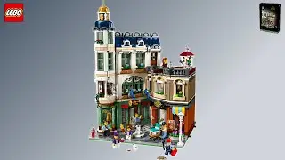 LEGO Icons Shopping Street (11371) | Speed Build & Review (Modular Corner)
