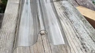 DIY Polycarbonate Roof Ridge Cap