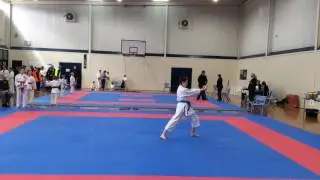 AKF Nth Tas Karate Championships 2016 - Kata Female 12 - 14 years. Nel's Bassai Dai