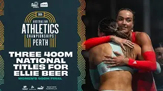 Women's 400m Final | 2025 Australian Athletics Championships