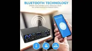 Review: Pyle Bluetooth Home Audio Theater Amplifier Stereo Receiver, 4 Channel 800 Watt Sound System