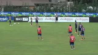 Dimaro 2015, Maurizio Sarri prova la fase difensiva (parte 3)
