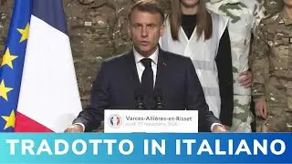 Macron annuncia il nuovo servizio militare. &ldquo;La nazione deve prepararsi ai tempi duri&rdquo;