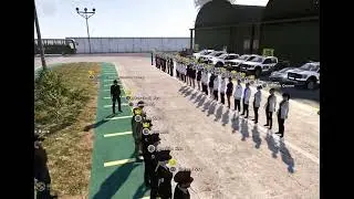 لحظات الوداع لقائد فصيل الطب ونائبه ، واستلام المنصب لقائد جديد🌟