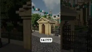 Guard Post No.2 | Every Building In Whiteburg #BritishArchitecture #shorts #minecraft