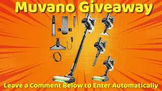 The Muvano G26 Self Standing Cordless Vacuum