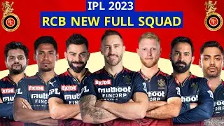 IPL 2023 | Royal Challengers Bangalore Full Squad | RCB New Squad | Sports Over