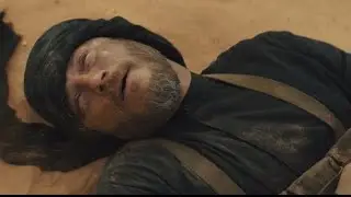 Roman (travis fimmel) killed scene in Kandahar movie