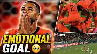 🥺 Why Cody Gakpo Broke Down After Scoring for Netherlands against Morocco ❤️🙏