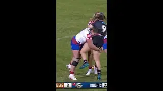 Predebon puts on two big hits! #nrlw