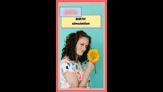 Vaginal BIRTH SIMULATION  |  Dr. Jennifer Lincoln  #shorts