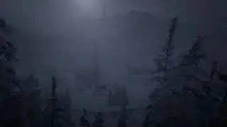 Video Game Ambience Asmr - (Red Dead 2) Snow Storm Sounds | Blizzard Wind Sounds For Relaxation
