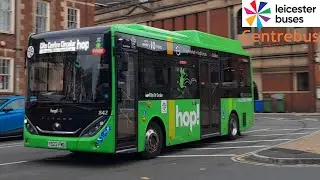 FULL ROUTE JOURNEY - HOP Service - Leicester City Centre Circular l 842 YD23 FMO