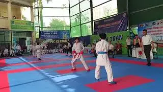 Intense Karate Sparring Match Between Two University Students | Epic Showdown!
