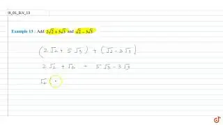Add `2sqrt(2)+5sqrt(3)` and `sqrt(2)-3sqrt(3)` ....