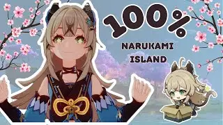 let's 100% narukami island + pulling for bennet !! ☄️ | Genshin Impact