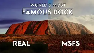 Microsoft Flight Simulator - The Worlds Most Famous Rock - Uluru