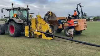 Todd talks about our new Wizz Wheel 75 being used to install primary drainage at Hutt Park