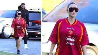Kim Kardashian Is Escorted To Basketball Game With Khloe's Baby Daddy Tristan Thompson
