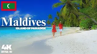Maldives In 4K 🇲🇻  — Island of Paradise