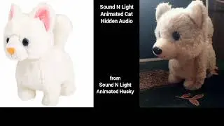 Sound N Light Animated Husky (Extracted Hidden Cat Audio) 