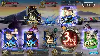 [FGO] Karnamas 90+ node 3 turn strat, no plugsuit