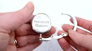 Personalised Christmas Stocking Hook - Stamped With Love
