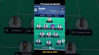 Prov&aacute;vel escala&ccedil;&atilde;o‼️‼️Minha d&uacute;vida: Bordichi ou Michael Ara&uacute;jo. #ecbahia #bbmp  #copadobrasil