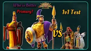 Pyrrhus/Liu Che or Liu Che/Pyrrhus? (1v1 Test vs Archer) - Rise of Kingdoms
