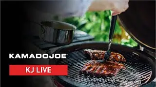 Бургер с лососем Kvaroy на гриле Kamado Joe с шеф-поваром Эриком Гефартом | #KJLIVE Watch Party