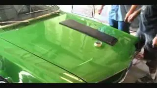 High Performance Muscle Car-D.I.Y. Hood Scoop Installation-Making A Pattern For The Hood