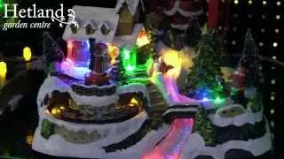 Animated Model Christmas Scenes at Hetland Garden Centre Dumfries