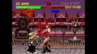 Mortal Kombat 2 - Baraka HD Playthrough