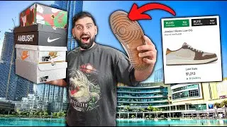 SNEAKER CASH OUT IN DUBAI!! WE FOUND SO MUCH HEAT!!! *SHOPPING FOR SNEAKERS*
